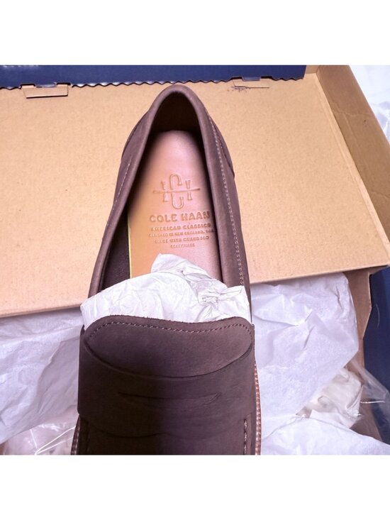 Cole Haan Men\'s Chunky Penny Loafers Brown Size 10 NEW main image 5
